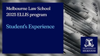ELLIS Program 2025 - Student's experience