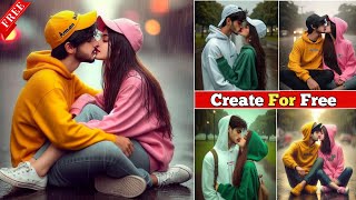 Create 3D Ai Couple Kiss Images Creator 2024 | Trending Instagram Couple kiss video editing | Ai screenshot 4