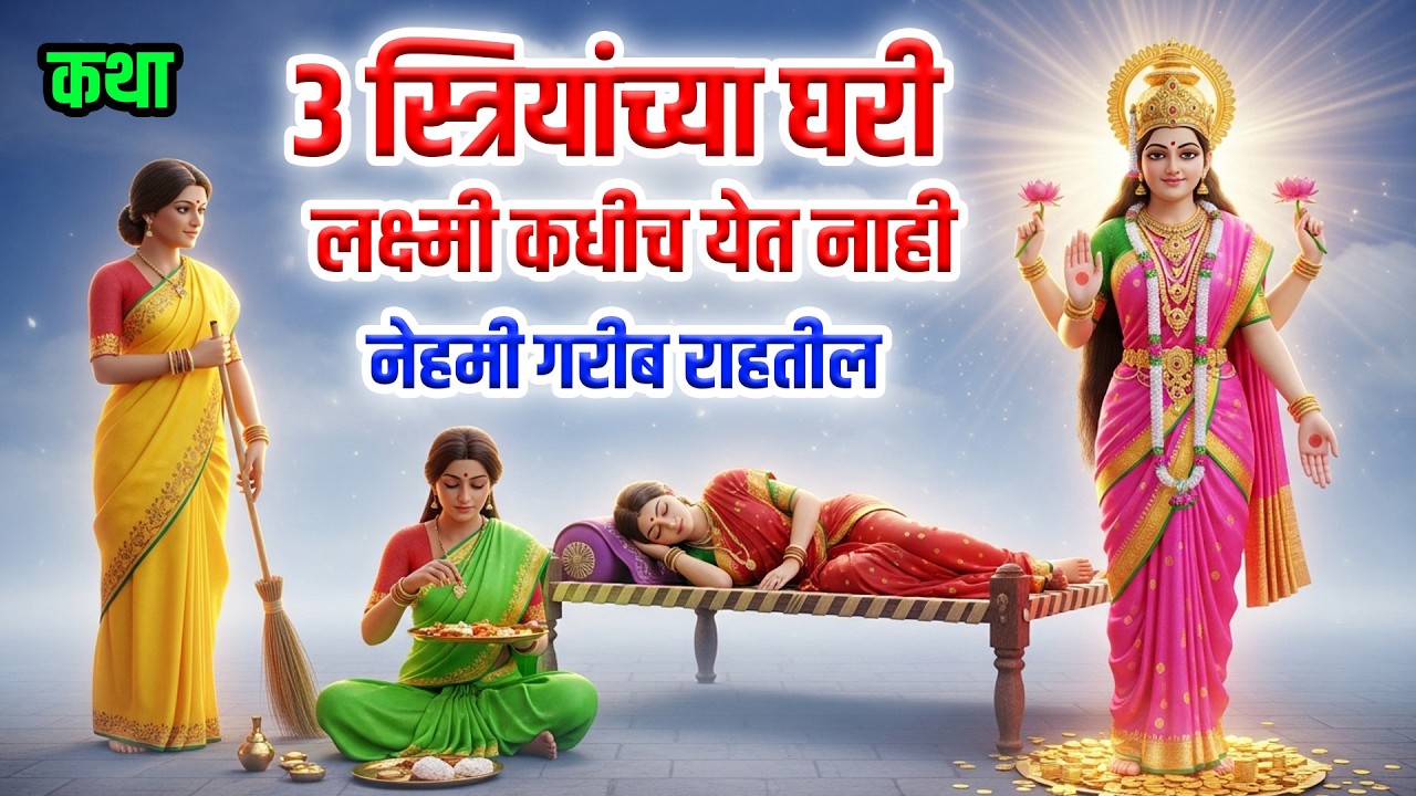 अश्या घरात लक्ष्मी कधीच थांबत नाही, राहत नाही आणि येत पण नाही | श्री कृष्ण सांगतात