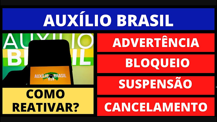 O que quer dizer benefício cancelado?