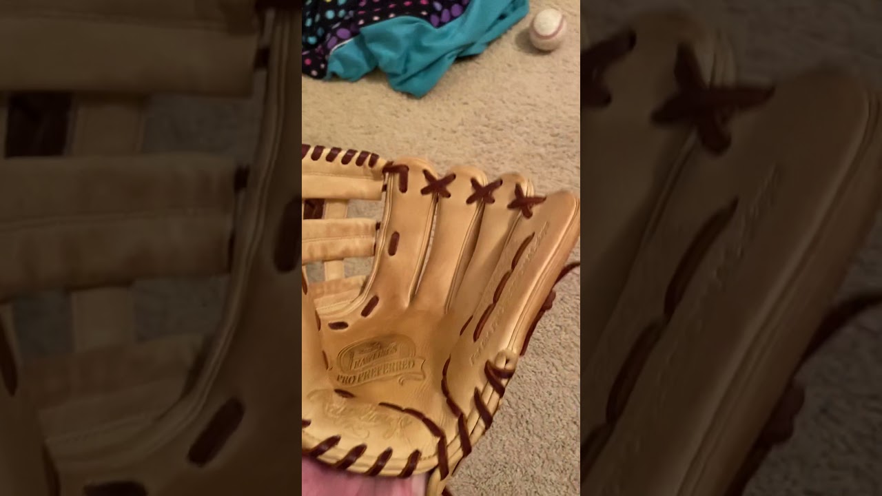 Rawlings baseball glove collection & unboxing