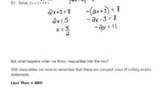 Absolute Value Equations pt. 2   2.6