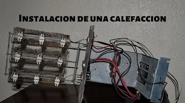 ¿Cuáles son los 4 componentes de un sistema de calefacción