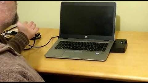 How to set up HP laptop with docking station