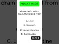 NUMS MDCAT 2023 PAST PAPER MCQS MDCAT #shorts #short #mdcat #2025 #mdcat2025 #med #life #study #bio