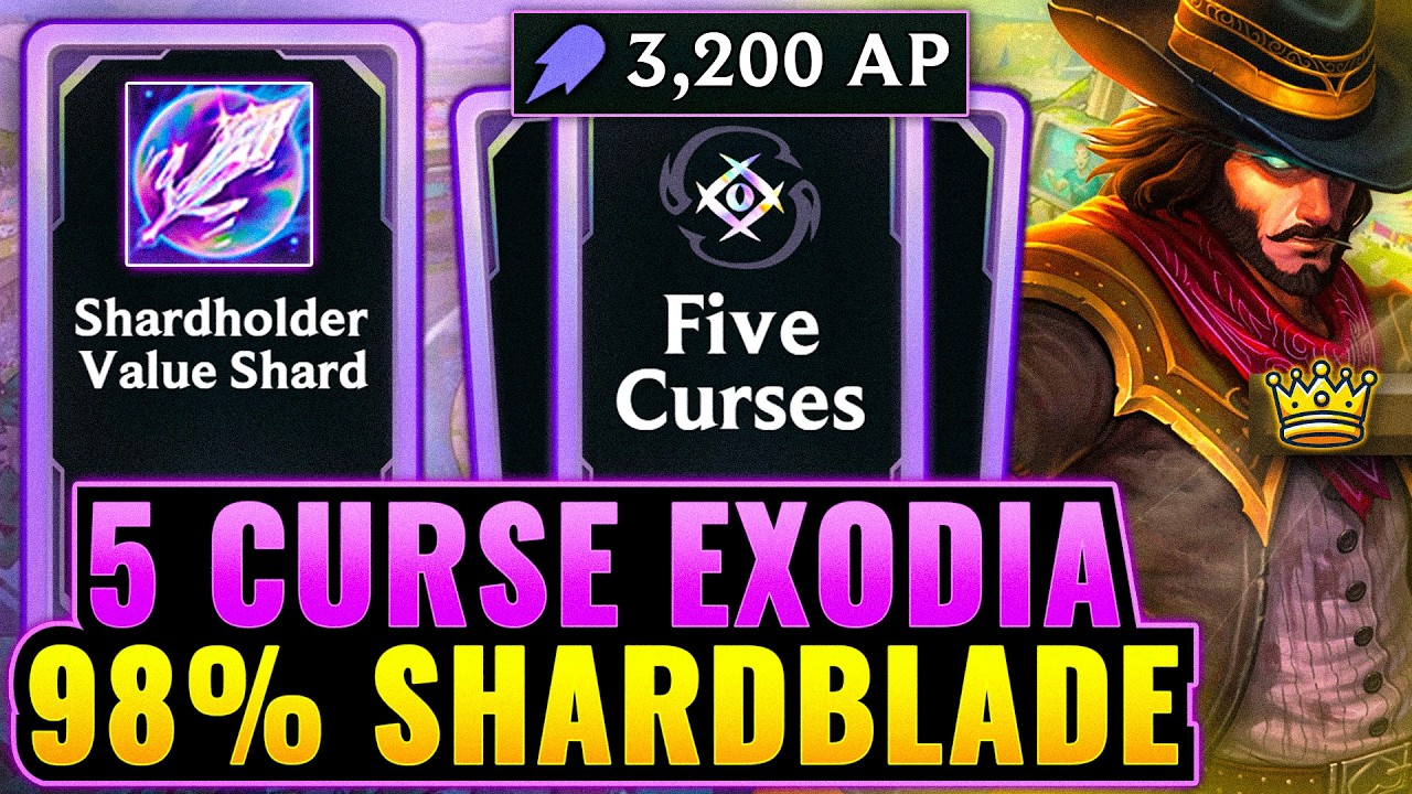 1 in Quadrilllion Odds: 5 Curse Game with 98% Shardblade | League Arena Gameplay