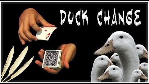 Amazing Duck Change Tutorial - Great Card Color Change