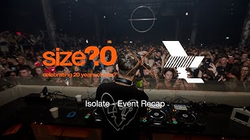 size? x The Warehouse Project Offseason 2020 - Isolate