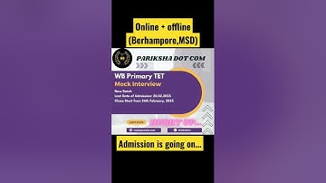 WB PRIMARY TET MOCK INTERVIEW PREPARATION|| ONLINE + OFFLINE|| #tet #primarytet #tet2022