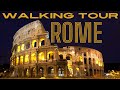 WALKING TOUR ROME! THE COLOSSEUM, SPANISH STEPS THE PANTHEON, ALTARE DELLA PATRIA + ROMAN FORUM