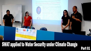SWAT applied to Water Security under Climate Change - Part 01