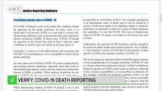 VERIFY: Are doctors inaccurately reporting deaths as COVID-19-related?