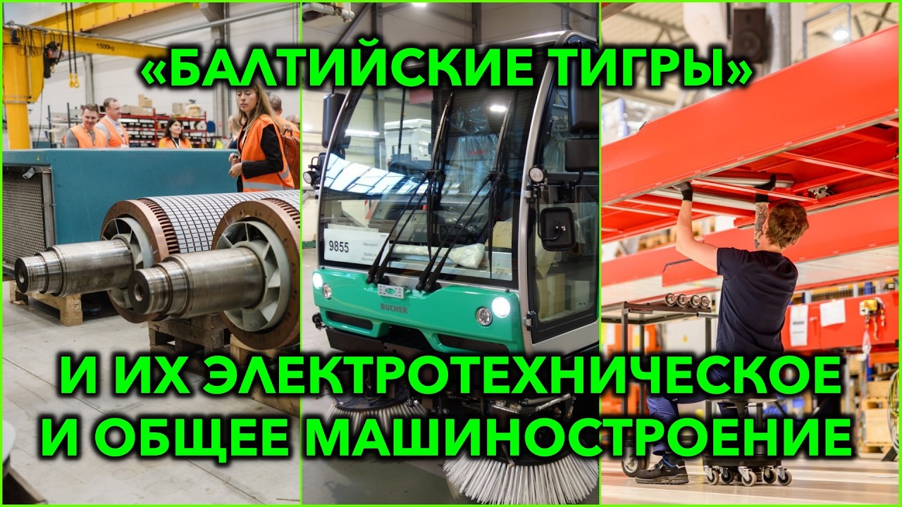 Машиностроение стран Балтии: общее и электротехническое