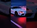 Toyota Supra Matte White | Ground-Hugging Beast on Air Suspension #suprafit #supralaunch #supratokyo