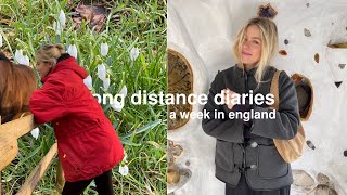 my LDR trip to england 💌 mornings, day trips, restaurants, and new friends 🐎