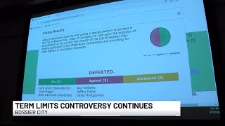 Term limits for Bossier City Council and mayor continue to be controversial