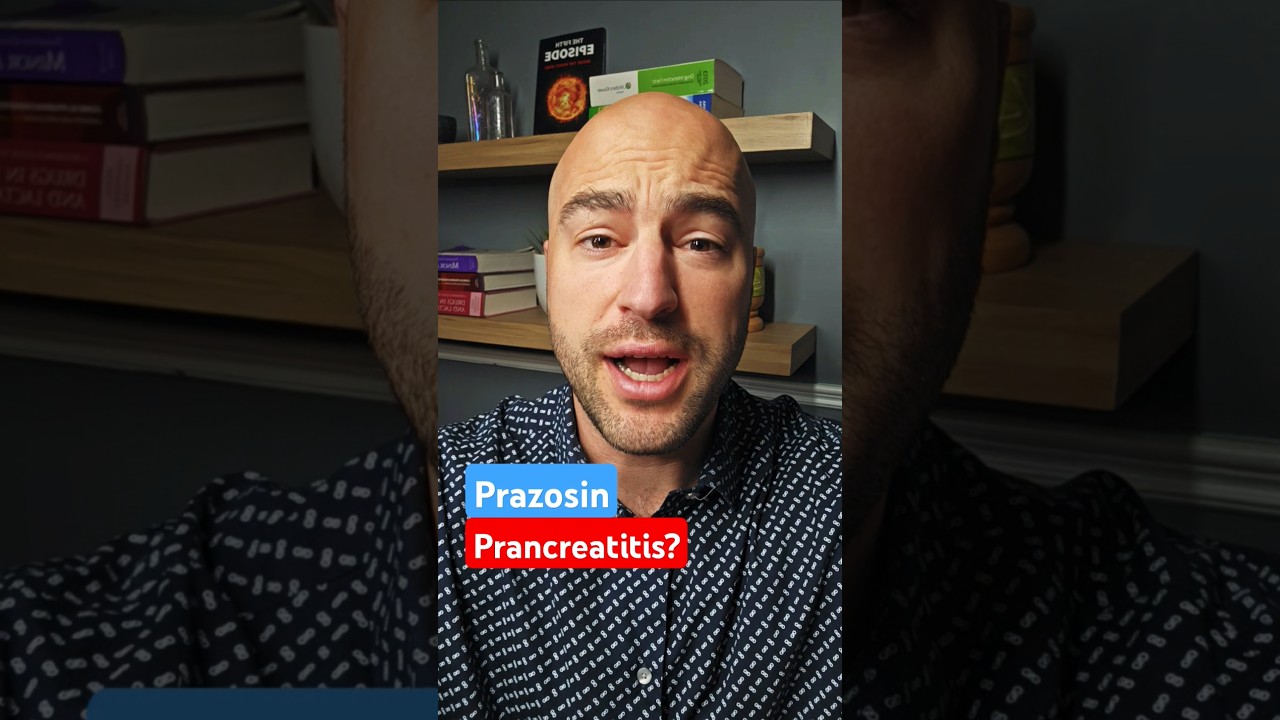 One Serious Side Effect of Prazosin #sideeffects