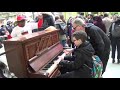 Meeting a Boogie Woogie Girl at the Street Piano - YouTube