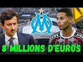 Om confirm  8 millions deuros dernires nouvelles de lolympique de marseille  mercato om