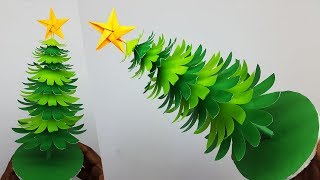 3D Paper Christmas Tree DIY Tutorial | How to Make a Paper Xmas Tree 3D Paper Christmas Tree DIY Tutorial | How to Make a Paper Xmas Tree