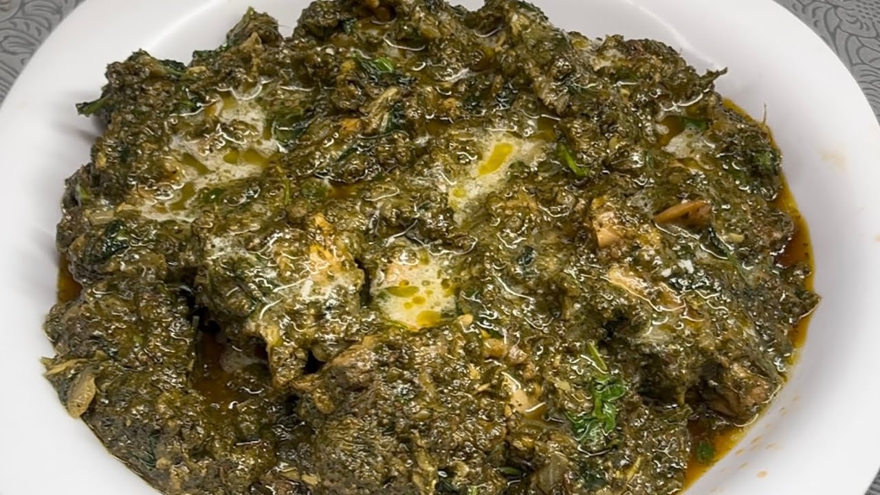 Dhaba Style Palak Gosht | Spinach with Chicken Recipe | Restaurant Style Taste