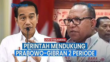 🔴Jokowi Disebut Perintah Relawan Bara JP Dukung Prabowo 2 Periode, Video Prabowo Tayang di Bioskop