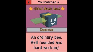 How many Basic Egg until I get a Gifted Basic Bee