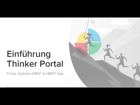 Einführung zum Thinker Portal, zum digitalen HBDI®-Profil und zur HBDI® App.