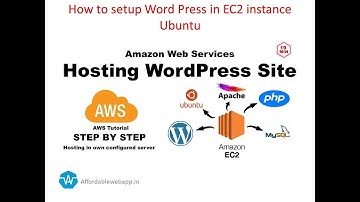 How to setup Word Press in EC2 instance Ubuntu |Apache2 | Mysql |php
