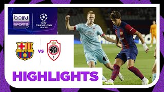 Barcelona 5-0 Royal Antwerp | Champions League 23/24 Match Highlights