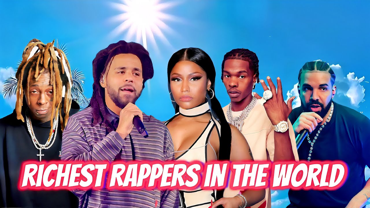 Top 25 Richest Rappers in the World ( $60,000,000 to $5,000,000,000) (Drake, Nicki Minaj, Lil baby..