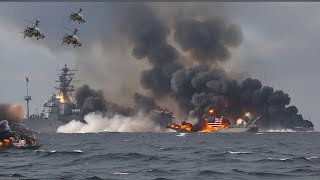 Today, 2 US cargo ships full of fuel and ammunition were blown up by 8 Russian and Iranian Yak 141s by USMC RLLR 18,771 views 4 days ago 22 minutes