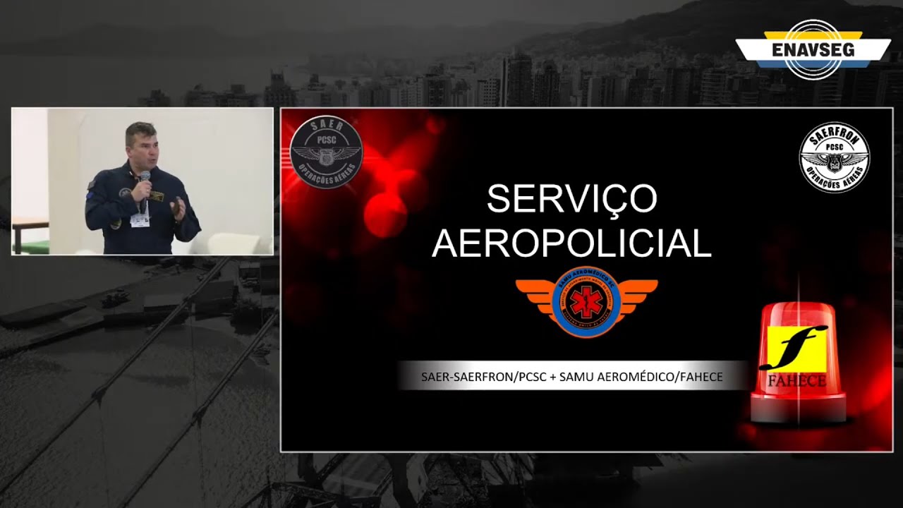 Operações Aeromédicas em Santa Catarina: Integração entre Saúde e Aviação | ENAVSEG 2025