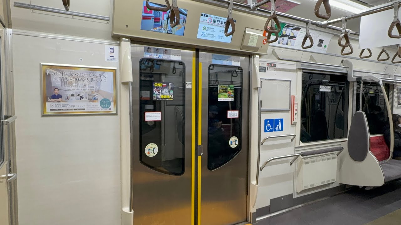 (走行音)都営浅草線5500形 日本橋〜浅草