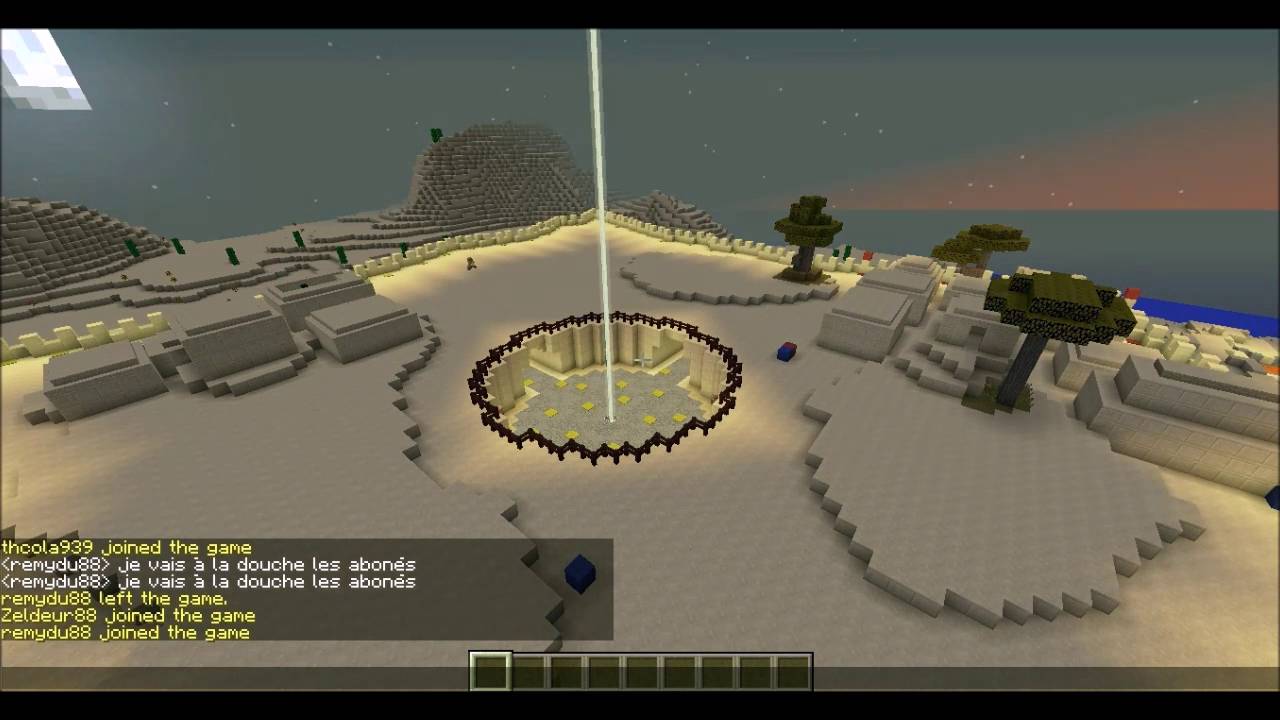 [Minecraft]cité des sables construction en timelapse ep1 - YouTube
