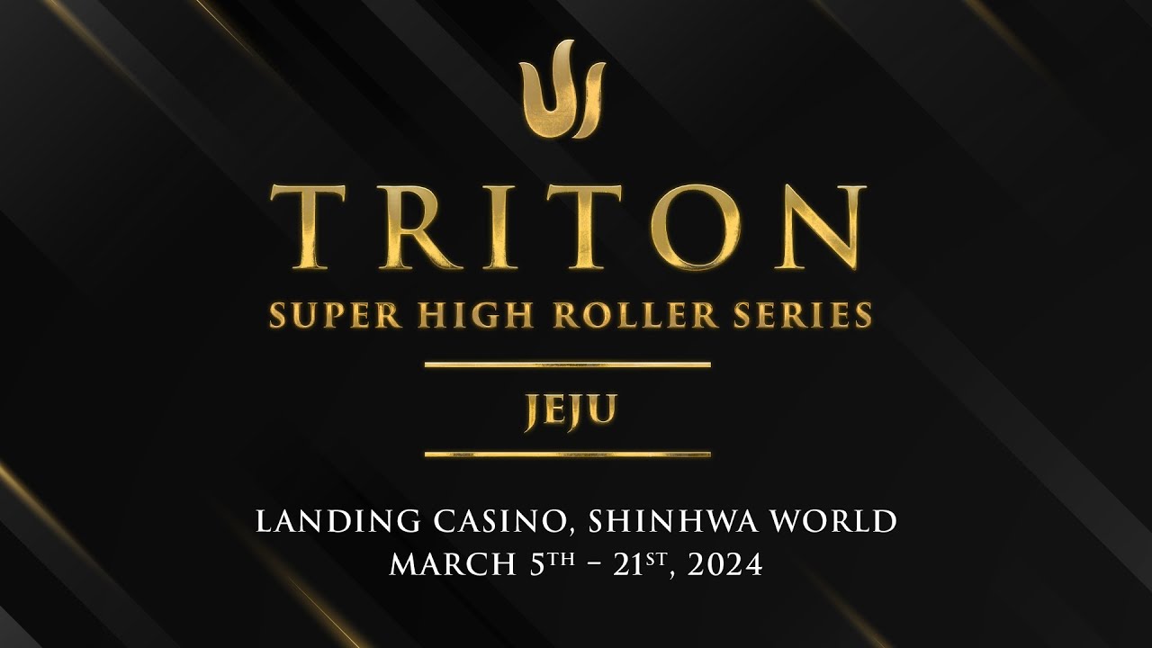 Triton Poker Series JEJU 2024 Official Trailer YouTube