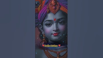 krishna krishna kare aatma meri ❣️ radhe krishna status ✨ krishna bhakti song🌹🌼 #krishna #shorts #yt