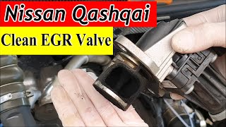 How To Clean EGR Valve Nissan Qashqai 1.5 dCi K9K Diesel | Pulire la Valvola EGR Qashqai Renault