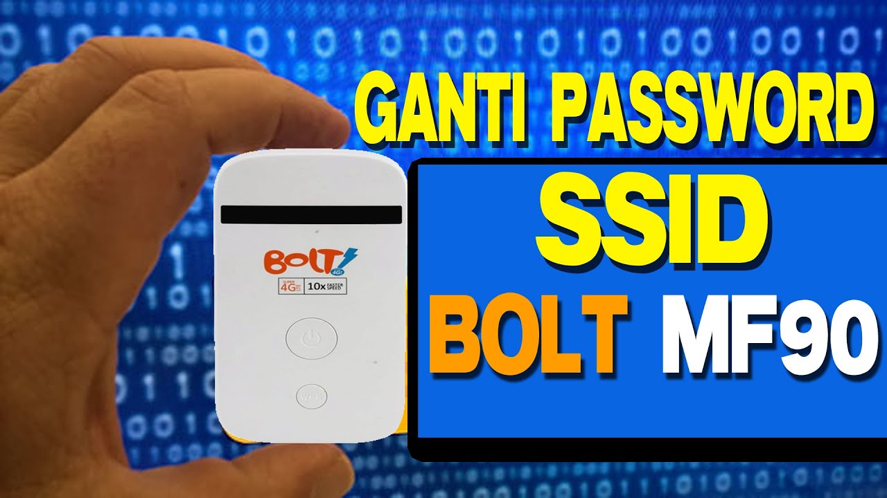 GRATISSS ... !!!! CARA MENGGANTI SSID DAN PASSWORD WIFI BOLT ZTE MF90 4G LTE - YouTube