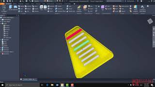 Learn Inventor : How To Adjust Pattern Profile/Element