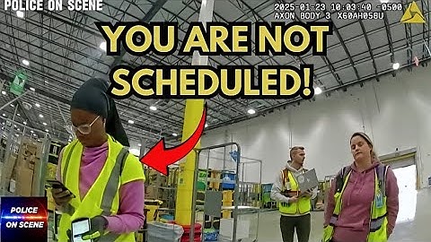 Amazon Employee shows up for work & ALL HELL BREAKS LOOSE!