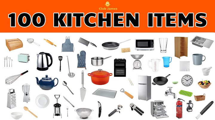 English Vocabulary - 100 KITCHEN ITEMS - DayDayNews