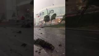 Akasya Awm De Fırtına Zor Anlar Yaşattı