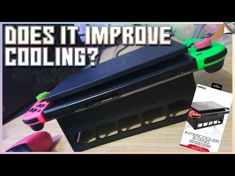 Nyko Intercooler Stand For Nintendo Switch Review | Does it improve cooling? Should you buy it?