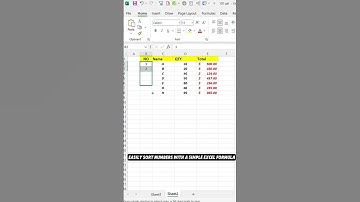 An automatic ranking formula useful for everyone ✅ #excel #exceltips #exceltricks #exceltutorial