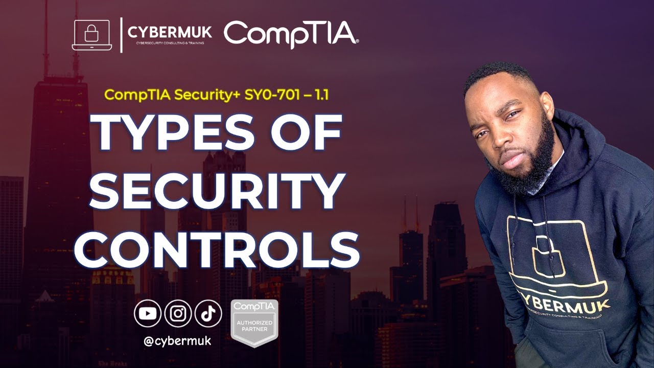 Domain 1.1 - Types of Security Controls (CompTIA Security+ SY0-701 ...
