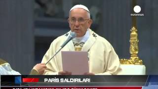 Pari̇s Saldirilari Papa Şu Anda Yaşanilanlar 3. Dünya Savaşi