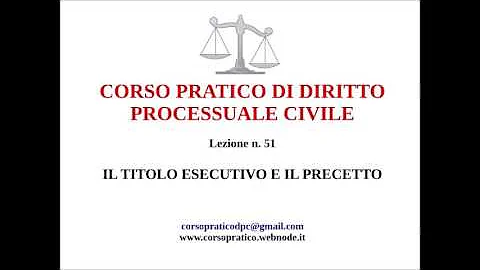 Cosa è un atto di precetto?