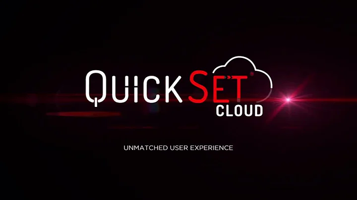 Introducing QuickSet Cloud