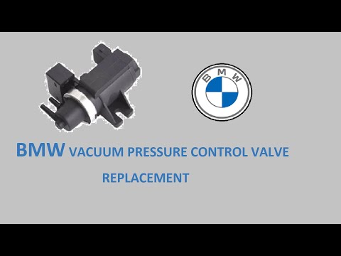 BMW 320D E46 150 hp M47N. How to replace turbo controller  pressure transducer. Vacuum control valve